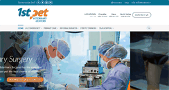 Desktop Screenshot of 1stpetvet.com